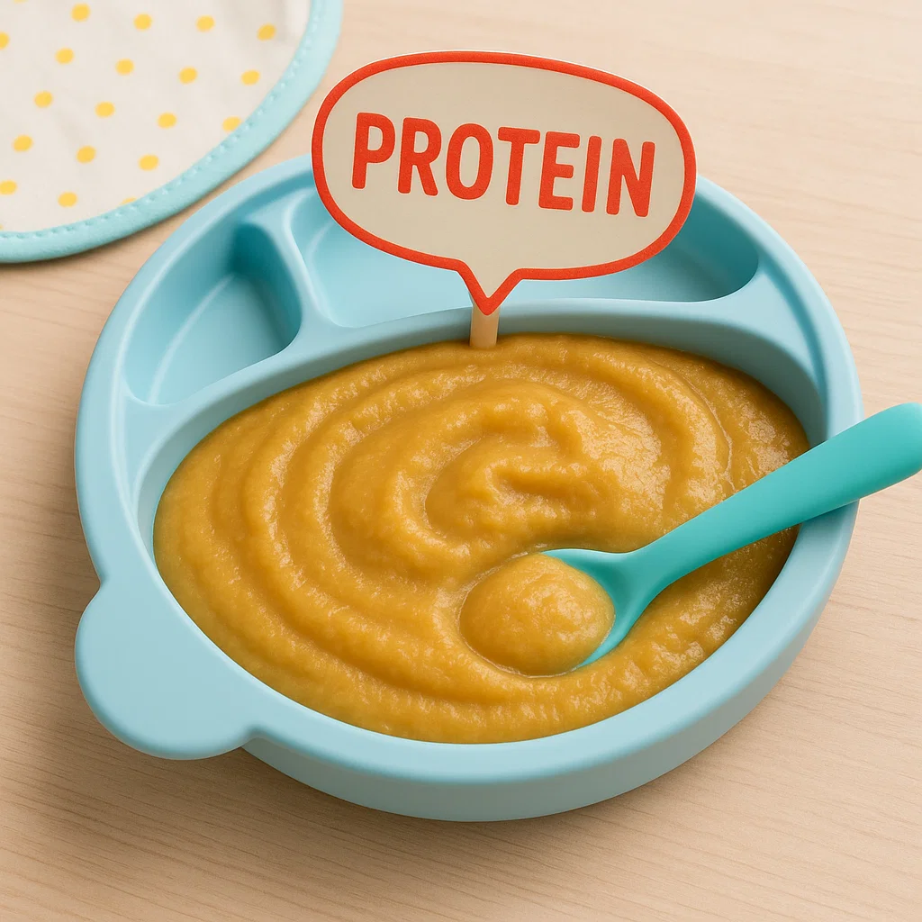 Papillas proteicas para bebés